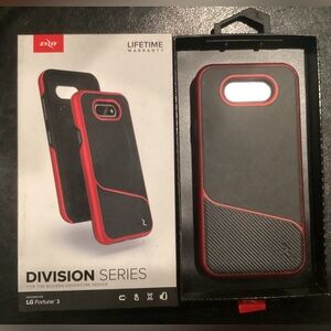 Dual-Layer Protective Phone Case Devision Series LG Fortune 3